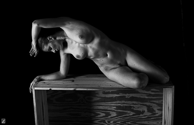On the box   classic Artistic Nude Photo by Photographer Thom Peters Photog