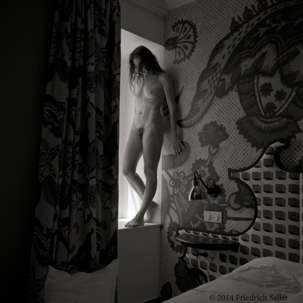 One Light Artistic Nude Photo by Photographer Friedrich Saller