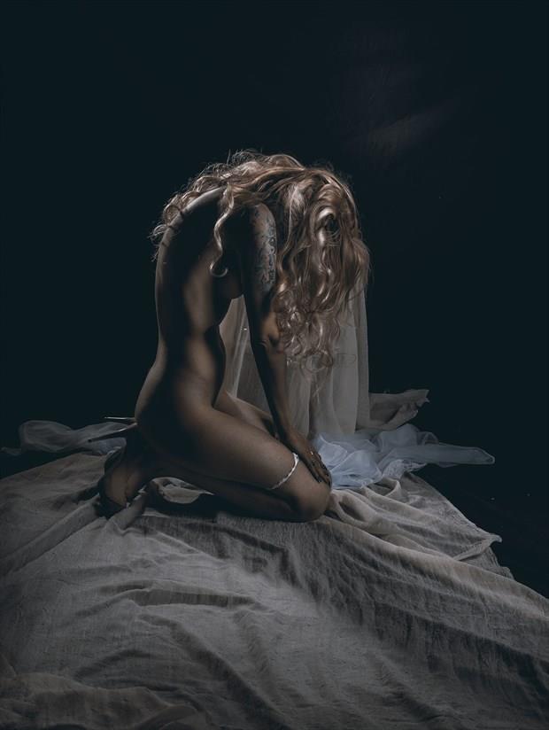 Ophelia's Misery  Artistic Nude Photo by Model Kseniia 