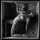 Out of the Box   Bent Artistic Nude Photo by Photographer Thom Peters Photog