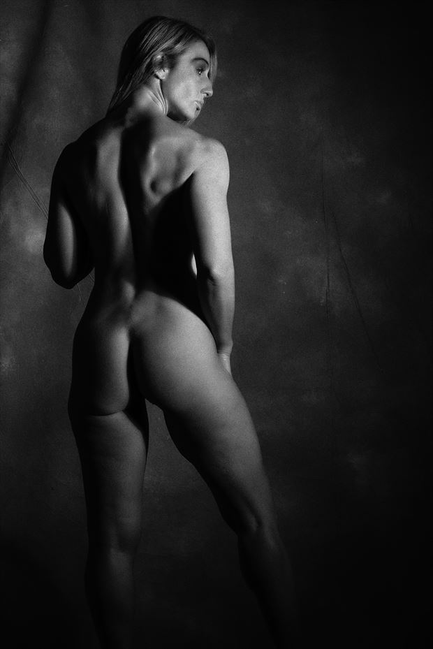 Over Her Shoulder Artistic Nude Artwork by Photographer waterbury