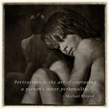 Over the Shoulder Artistic Nude Photo by Photographer Michael Lee