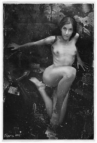 Paris 1943 Artistic Nude Artwork by Photographer R. Acevedo