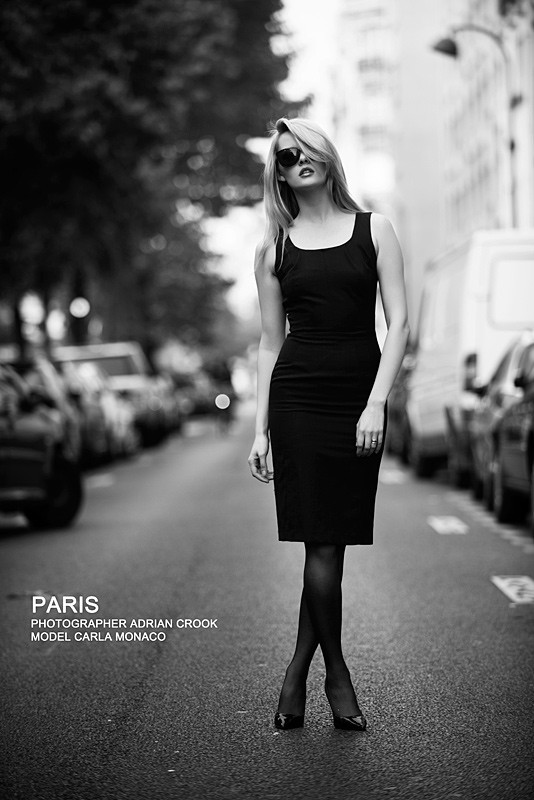 Paris Fashion Photo by Model Carla Monaco