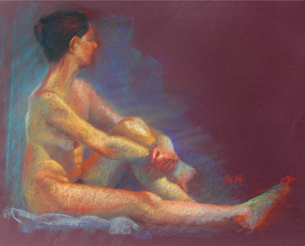 Pastel %232 Painting or Drawing Artwork by Artist FrontStreetFigureDrawing