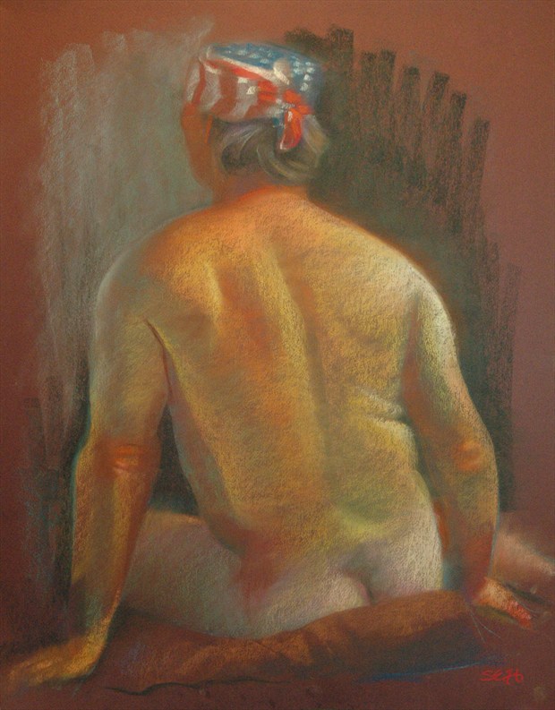 Pastel %233 Painting or Drawing Artwork by Artist FrontStreetFigureDrawing