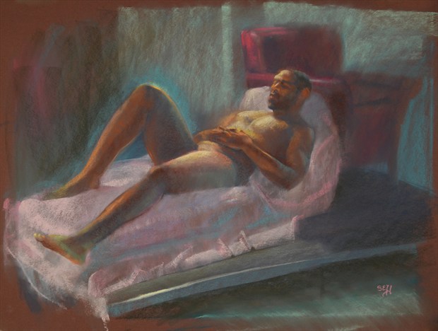 Pastel %235 Painting or Drawing Artwork by Artist FrontStreetFigureDrawing