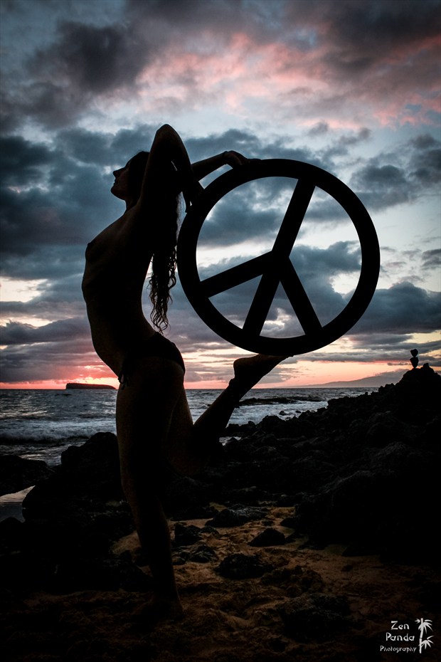 Peace Artistic Nude Photo by Photographer Zen Panda