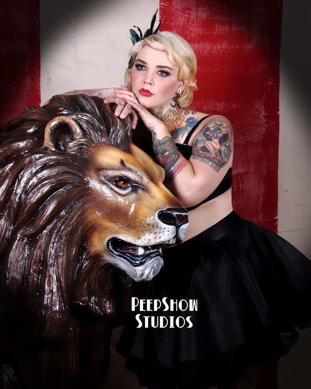 PeepShow Studios Waco, Texas  Tattoos Photo by Model Riskay Business