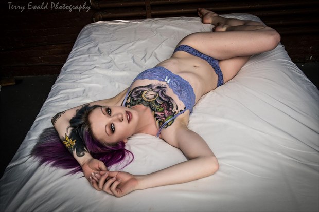 Periwinkle Dream Tattoos Photo by Model Starbomb Suicide