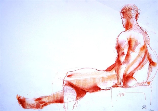 Pete Artistic Nude Artwork by Artist lifefigureart