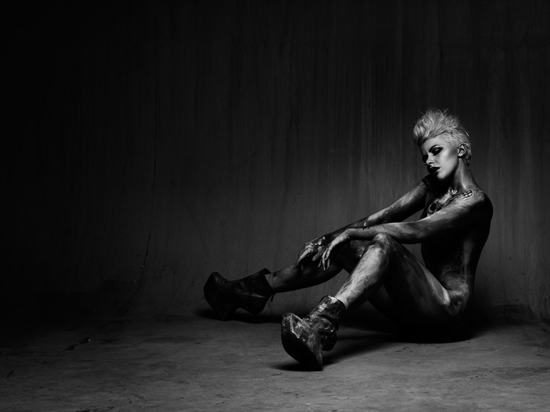 Peter Coulson Body Painting Photo by Model Meluxine