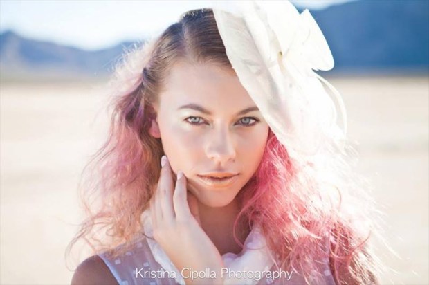 Pink in Vegas Close Up Photo by Model Riccella
