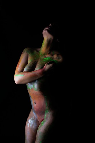 Playing with colors 4 Artistic Nude Photo by Model Brianna Kay