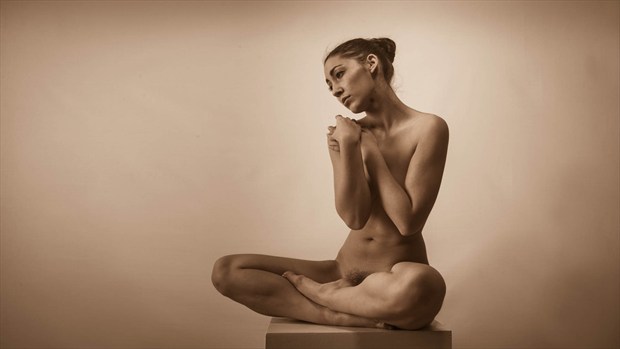 Plinth Figure Artistic Nude Photo by Photographer Dave Hunt