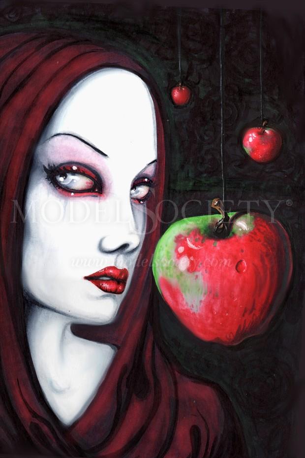 Poisoned Apple Fantasy Artwork by Artist Shayne of the Dead