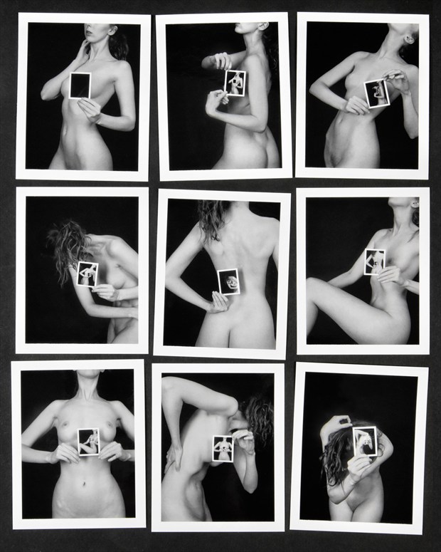 Polaroids of Polaroids Artistic Nude Photo by Photographer RayRapkerg