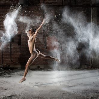 Powder Ballet Ole Artistic Nude Artwork by Photographer Al Fess