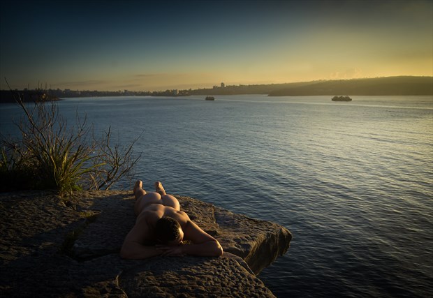 Precipice at dawn Artistic Nude Photo by Photographer ROD SPARK