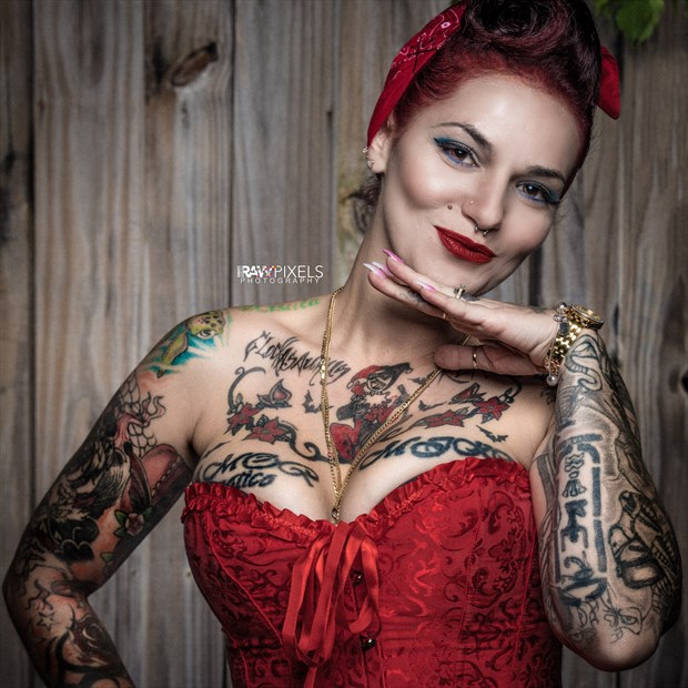 Pretty in ink.  Tattoos Photo by Photographer RAWpixels.me