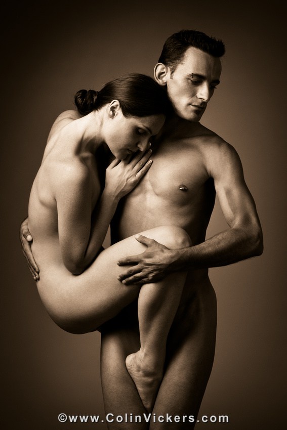 Protected Love Artistic Nude Artwork by Photographer Dr Colin Vickers