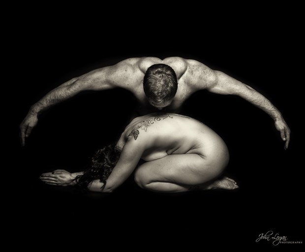 Protection Artistic Nude Photo by Photographer John Logan