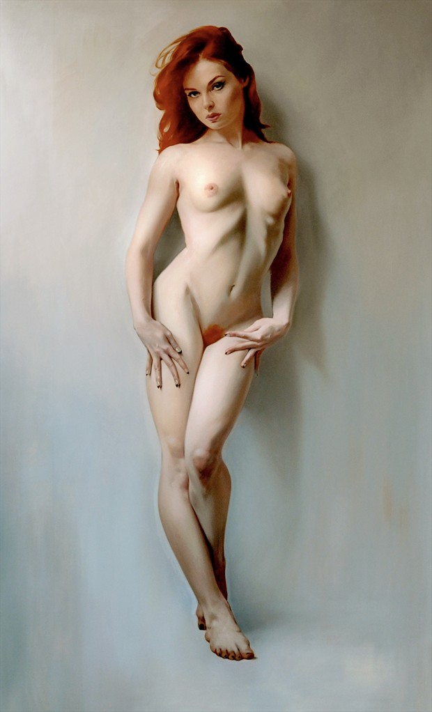 Psiche N1 Artistic Nude Artwork by Artist Nicola