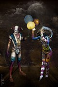 Psyco Circus Body Painting Photo by Photographer Andrea Peria