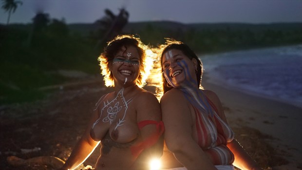 Puerto Rican Strong Artistic Nude Photo by Photographer X. Alejandro Photos