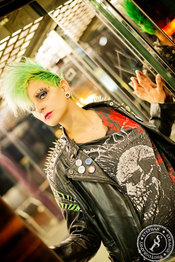 Punkrock Girl Alternative Model Photo by Photographer Stephan Strange