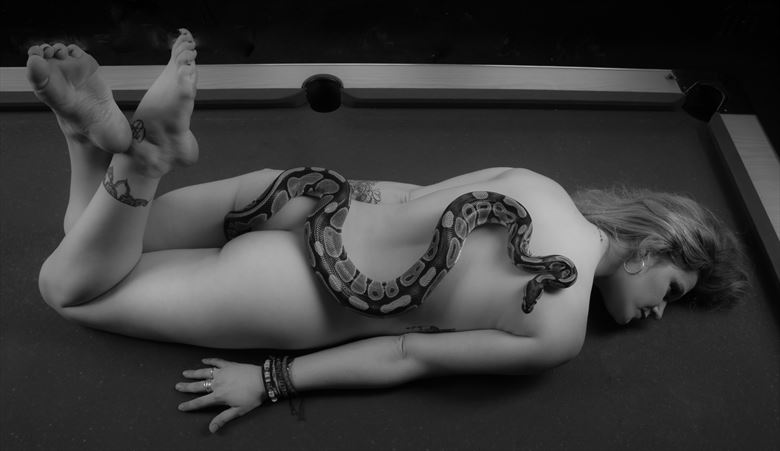 Python II Artistic Nude Photo by Photographer Allan Taylor