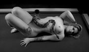 Python IV Artistic Nude Photo by Photographer Allan Taylor