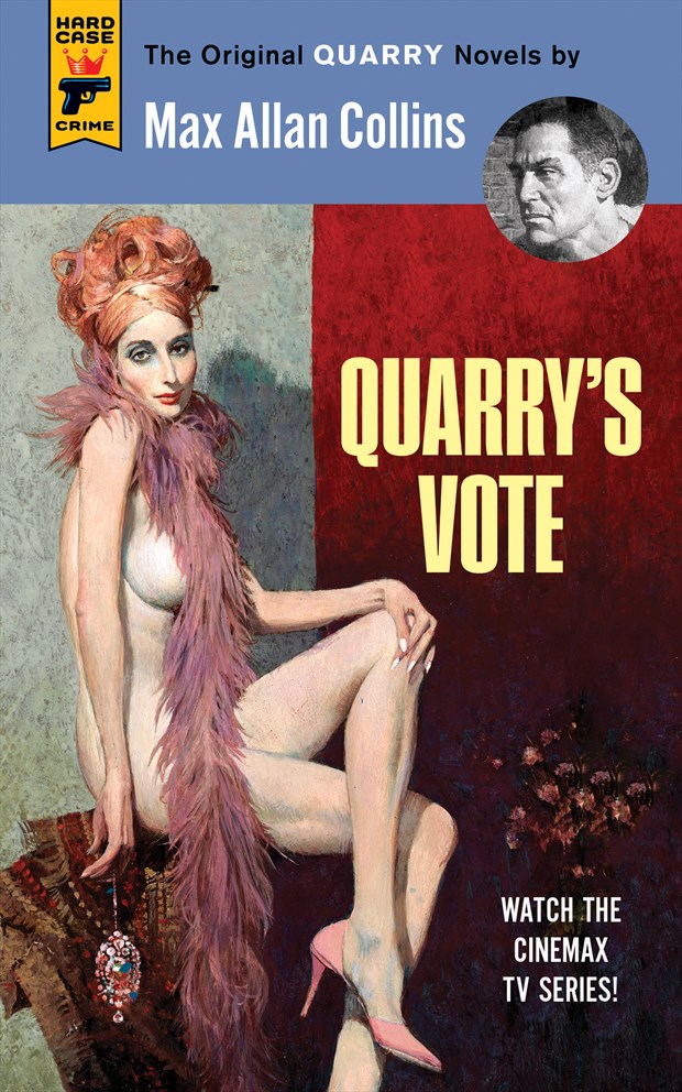 QUARRY'S VOTE by Robert McGinnis Implied Nude Artwork by Artist HardCaseCrime