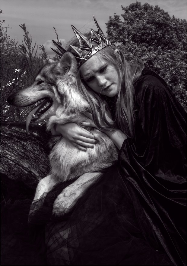 Queens of Wolves  Fantasy Photo by Model Serena Anne