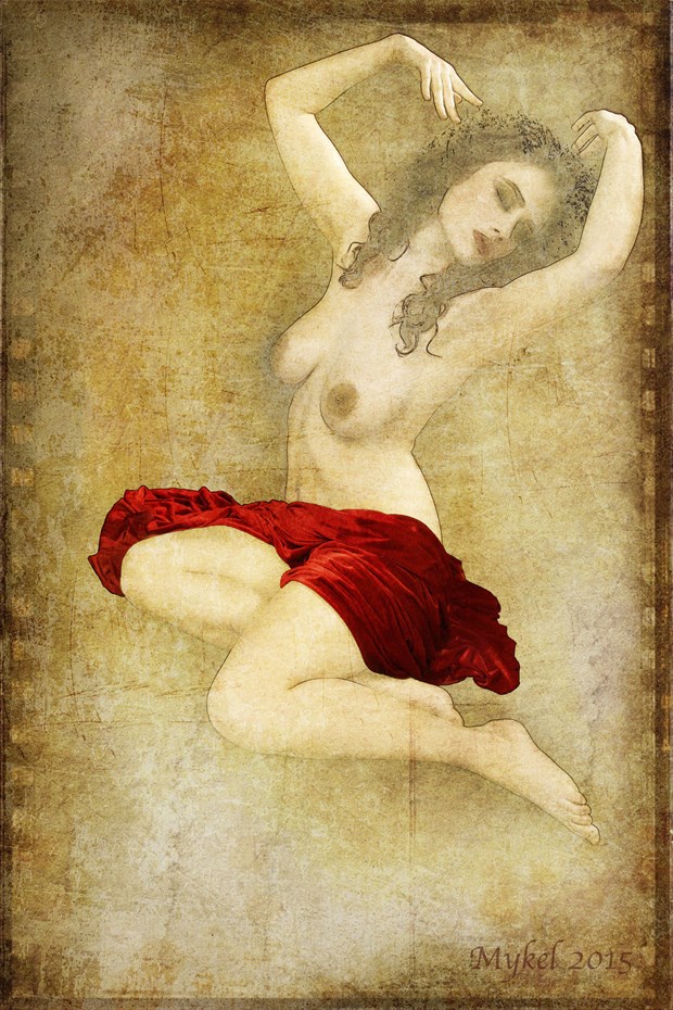 RED ll Artistic Nude Photo by Photographer Mykel