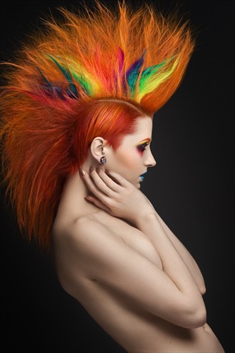 Rainbow Alternative Model Photo by Photographer LowSociety