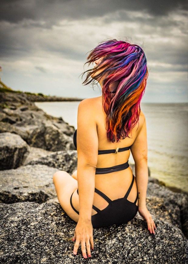 Rainbow Bikini Photo by Photographer cabridges