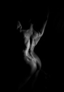 Rear View Artistic Nude Artwork by Model Crimson Reign
