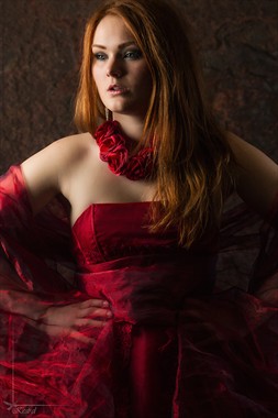 Red  Photography by Kestrel  Fashion Photo by Model Gingerface