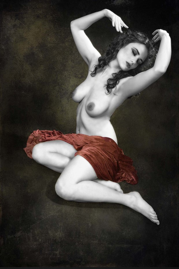 Red Artistic Nude Photo by Photographer Mykel