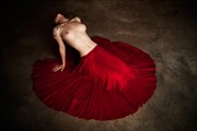 Red Artistic Nude Photo by Photographer Scott Michaels
