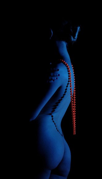 Red Beads Erotic Photo by Photographer Light is Art