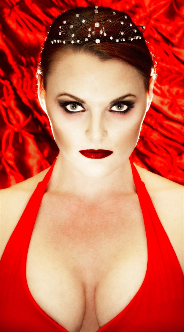 Red Queen I Glamour Photo by Photographer Jeff Crass Photo