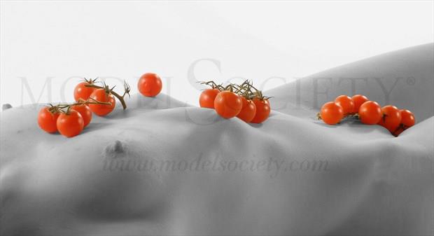 Red Tomatoes Artistic Nude Photo by Photographer Light is Art