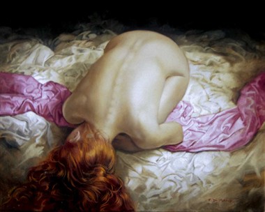 Red hair Artistic Nude Artwork by Artist Bruno Di Maio