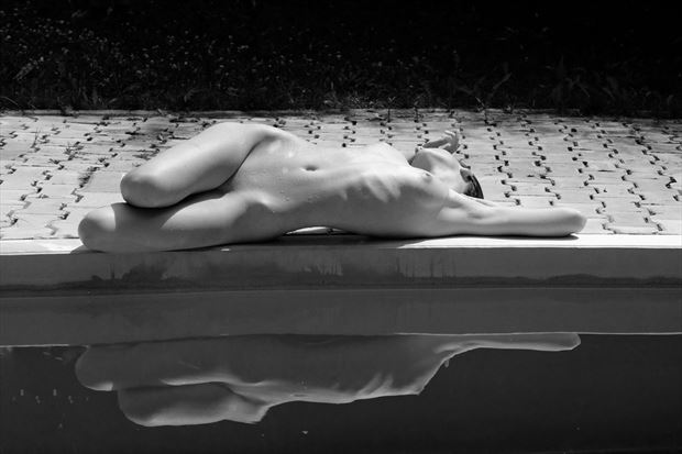 Reflection Artistic Nude Artwork by Photographer Petru Cucu