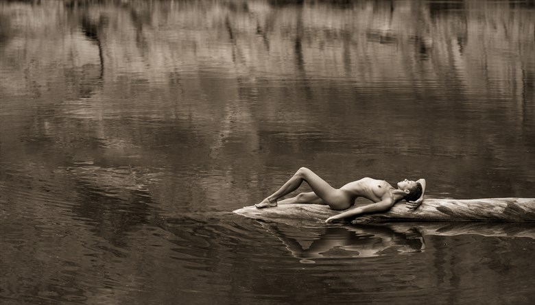 Reflection and Ripples Artistic Nude Photo by Photographer Craig C