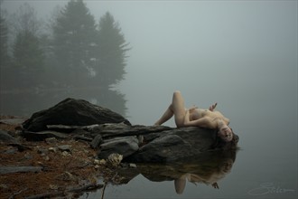 Reflective Body Artistic Nude Photo by Artist Kevin Stiles