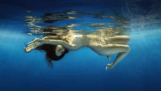 Relax under water Artistic Nude Photo by Photographer dml