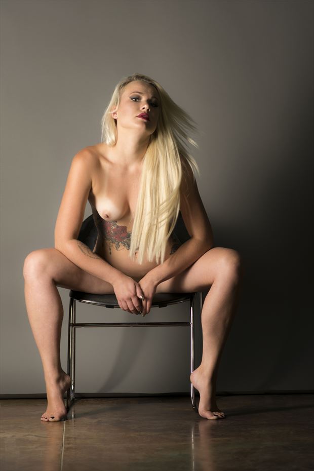 Relaxing in the Studio 3 Artistic Nude Photo by Photographer Corland Photo